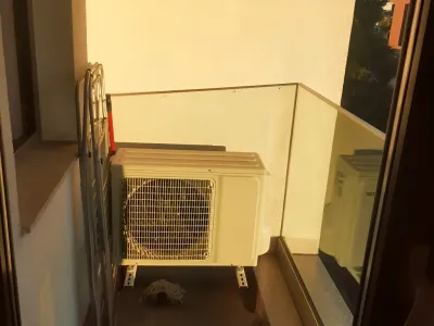 Aer conditionat pe balcon apartament inchiriere Sector 1 București